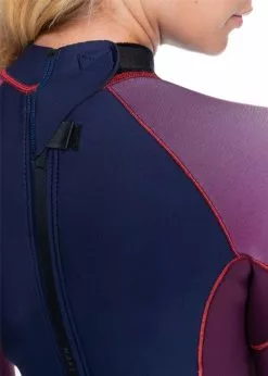 Roxy Womens Rise Collection Q-Lock 1.5mm Back Zip Spring Suit -Wetsuit Shop roxy womens rise collection Q lock 1.5mm bz ss 4