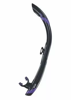Atomic Aquatics Atomic SV2 Flex Snorkel - Black/Purple