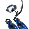 Tusa Tri-Ex Travel Set 1 Tusa Tri-Ex Travel Set -Wetsuit Shop snorkelset