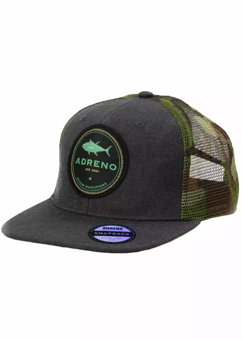 Adreno Slab Snapback Trucker Cap 3 Adreno Slab Snapback Trucker Cap