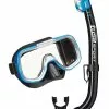 Tusa Mini-Kleio Youth Mask/Dry Snorkel Pack -Wetsuit Shop tusa mini kleio youth mask dry snorkel pack BKFB