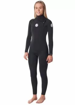 Rip Curl Womens Dawn Patrol 5/3mm Chest Zip Steamer Wetsuit