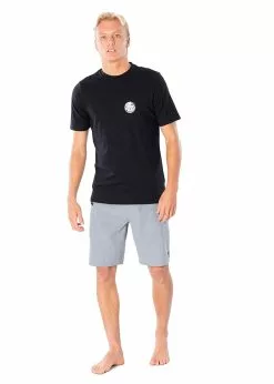 Rip Curl Mens Wettie Logo Short Sleeve Rash Guard -Wetsuit Shop wlyyrm 0090 3